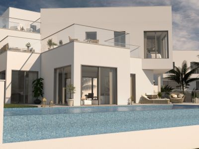 Impresionante Villa de estilo moderno en Elviria