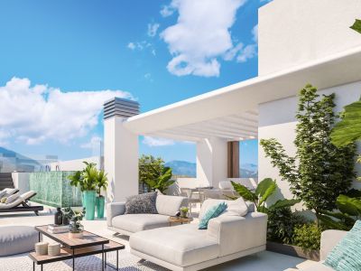 Luxury apartment with panoramic views
