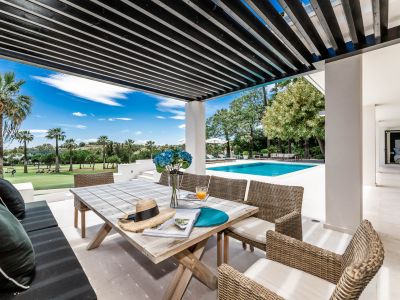 Best frontline golf villa in Nueva Andalucia