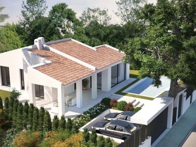 Villa moderna en las proximidades de tiendas y restaurantes