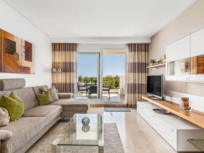 Apartamento con impresionantes vistas al mar y al golf