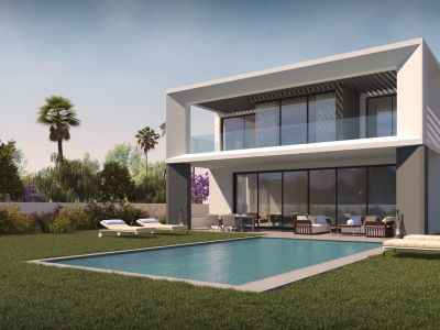 Proyecto de villas vanguardista en Puerto Banús - 1a villa ya terminada