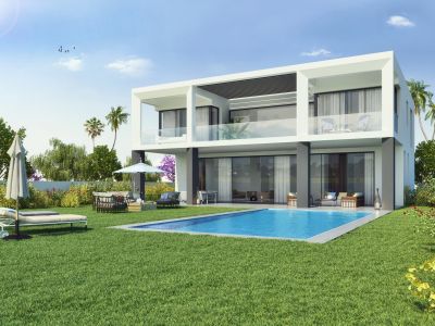 Proyecto de villas vanguardista en Puerto Banús - 1a villa ya terminada