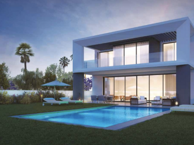 Proyecto de villas vanguardista en Puerto Banús - 1a villa ya terminada