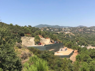 Big plot with open views in Monte Mayor