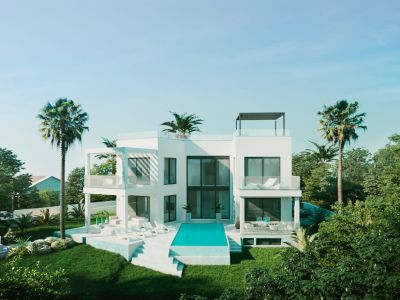 New modern style villa close to the beach
