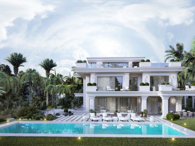 Beeindruckende zeitgenössische Villa mit Blick auf das Mittelmeer