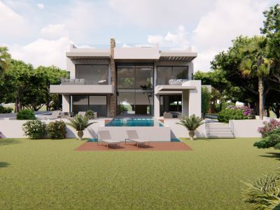 Plot with sea views and license, Golden Mile