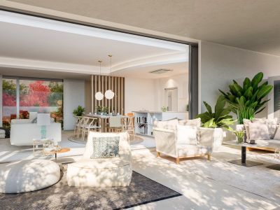 Luxury contemporary homes with panoramic sea views