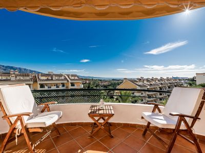 Apartment with sea and La Concha views, walking distance Puerto Banús