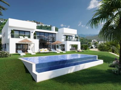 Espectacular villa moderna con vistas panorámicas in La Mairena