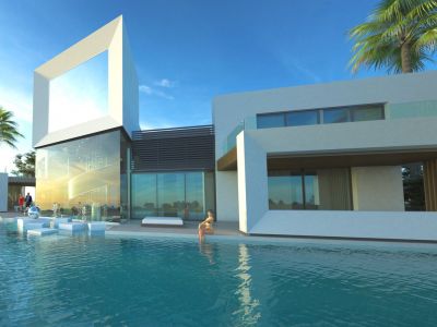 Luxusvilla mit Panoramablick in Altos de Los Monteros Marbella