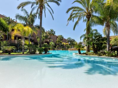 Rez-de-chaussée d'un appartement près de la plage à Bahia de Marbella