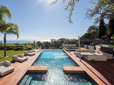 Villa vanguardista en La Zagaleta con vistas espectaculares