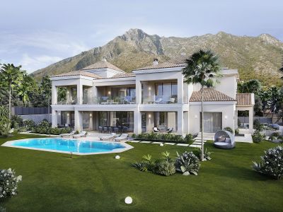 A high quality family home totally reformed in the exclusive area of Sierra Blanca, above the Marbella Golden Mile