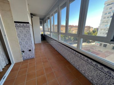 Spacious apartment with a big terrace next to the beach