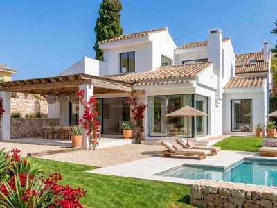Villa avec beaucoup de charme et de nombreuses possibilités d'extension dans Casablanca, sur le Golden Mile à Marbella