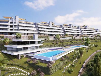 Newly built 3-bedroom apartment with panoramic sea and coastal views, La Quinta Golf, Benahavís