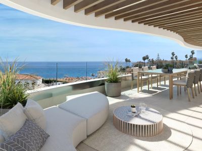 Promoción de viviendas de lujo con vistas al mar en Mijas Costa