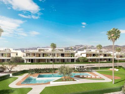 Spectacular new construction apartment with fantastic qualities in Santa Clara Golf, Marbella East