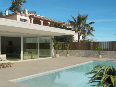 New construction modern style villa in Mijas Golf