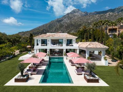 Espectacular y lujosa villa con maravillosas vistas en Sierra Blanca, Marbella Golden Mile