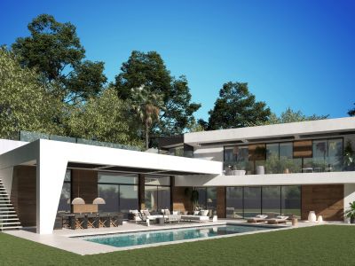 Excepcional villa exclusiva sobre plano en Guadalmina Baja, Marbella