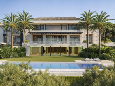 Exquisita villa de lujo de obra nueva con impresionantes vistas en La Zagaleta, Benahavis