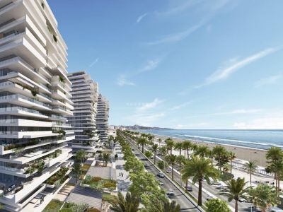 Lujoso apartamento nuevo a estrenar con impresionantes vistas al mar a unos pasos de la playa en Torre del Río, Málaga