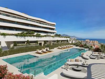 Development in Cala de Mijas, Mijas Costa