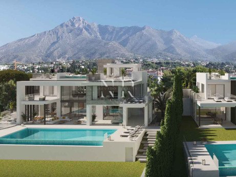 Plot in Cortijo de Nagüeles with project for a luxury villa for sale