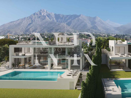 Terrain à vendre à Cortijo de Nagüeles avec projet de villa de luxe