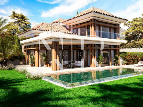 Villa de construction récente à vendre à Nueva Andalucia