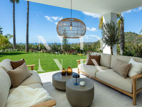 Villa à Los Arqueros avec vue sur la mer à vendre