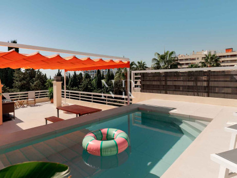 Completely renovated penthouse for sale in Marbella City Centre