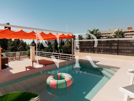 Penthouse entièrement rénové à vendre en plein centre-ville de Marbella
