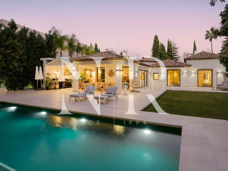 Villa entièrement rénovée à vendre dans le quartier résidentiel de La Cerquilla