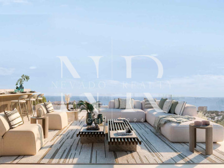 Penthouse à Elviria avec solarium et piscine privée à vendre