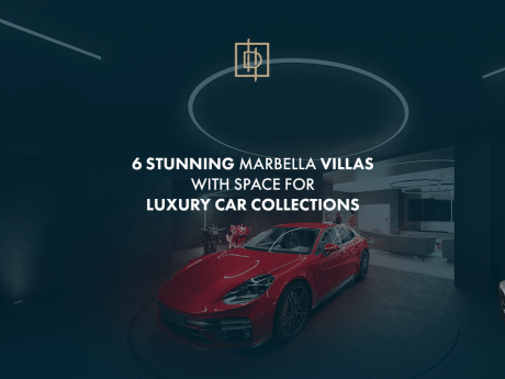 6 superbes villas à Marbella – avec espace pour les collections de voitures de luxe