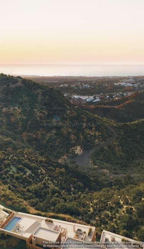 Moderne Wohnungen mit Panoramablick in Real de La Quinta