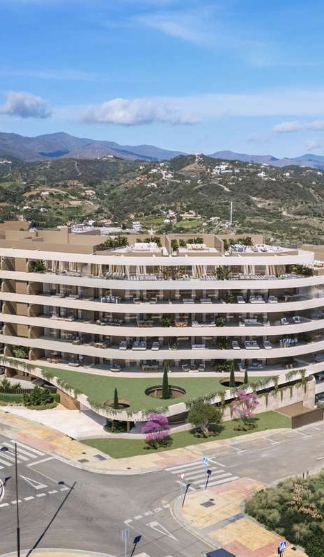 Modern Apartments with Sea and Mountain Views in Estepona