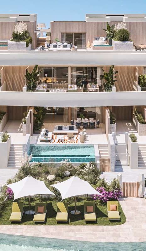 Strandnahe Residenzen und Villen in Marbella Ost