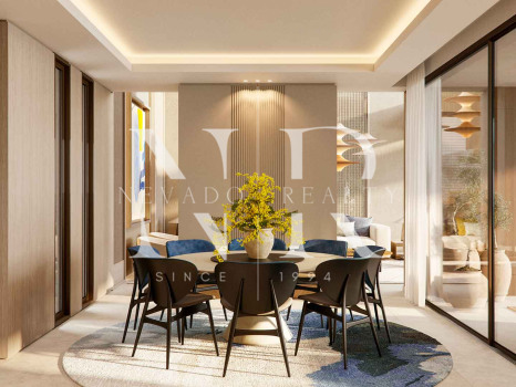 Villa in Nueva Andalucía under construction in a gated community for sale