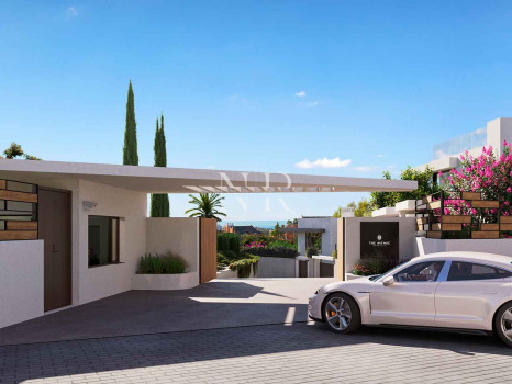 Villa à Nueva Andalucía en construction dans une communauté fermée à vendre