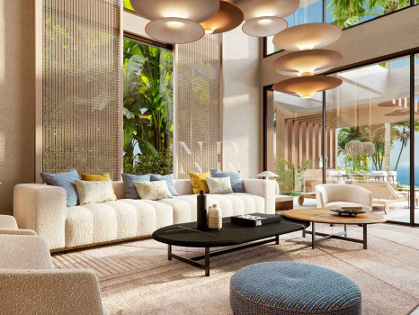 Villa à Nueva Andalucía en construction dans une communauté fermée à vendre