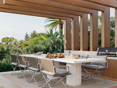 Villa à Nueva Andalucía en construction dans une communauté fermée à vendre