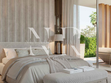 Villa en Nueva Andalucía en construcción en urbanización cerrada en venta