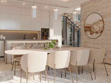 Villa à Nueva Andalucía en construction dans une communauté fermée à vendre