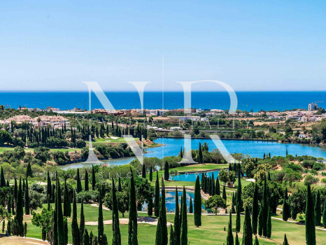 Projet de villa dans l'urbanisation de Los Flamingos Golf avec vue sur la mer à vendre