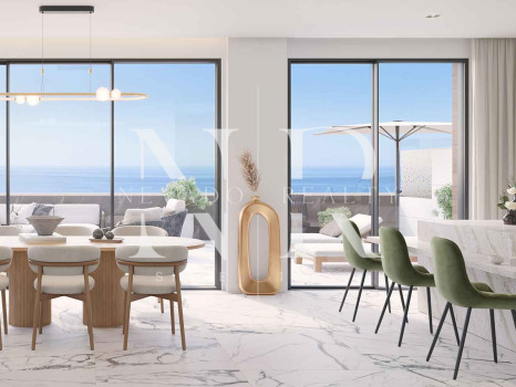 Appartement nouvellement construit à Estepona avec vue sur la mer à vendre